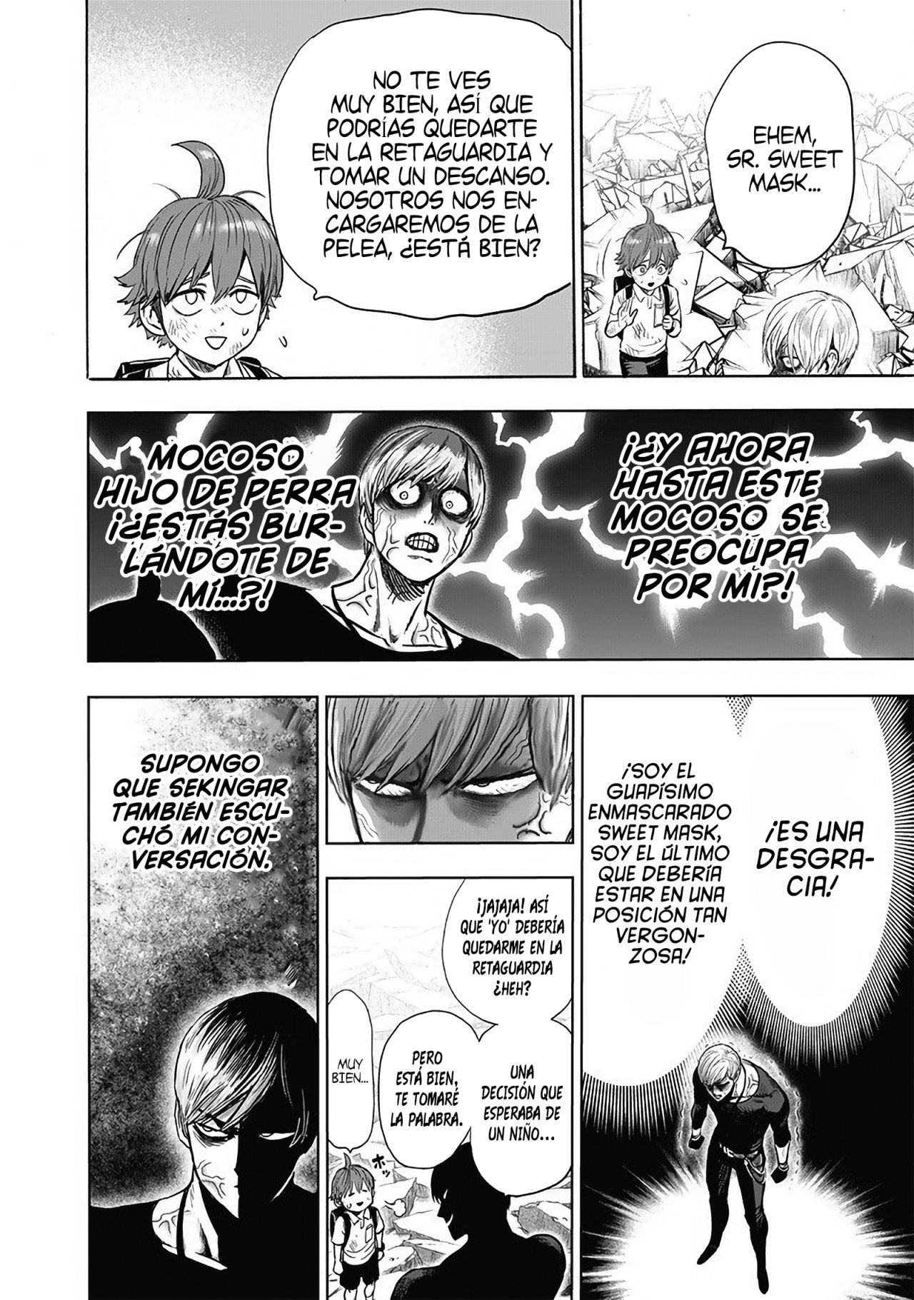 One Punch-Man Capitulo 178: Desgracia y fundamentos página 8