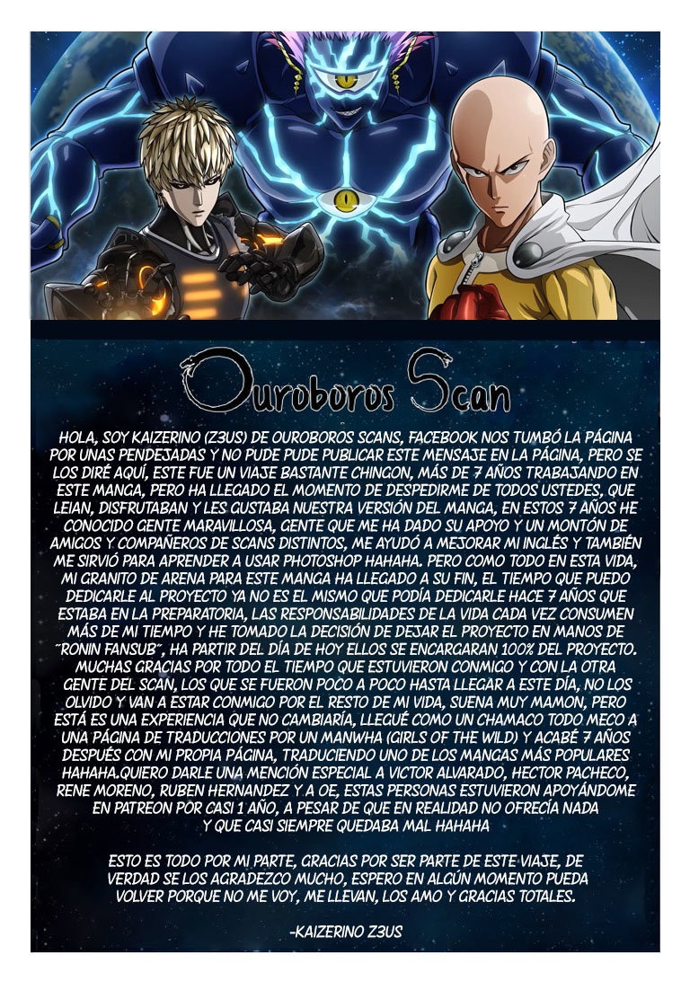 One Punch-Man Capitulo 186: Jupiter, The Bringer Of Jollity página 39