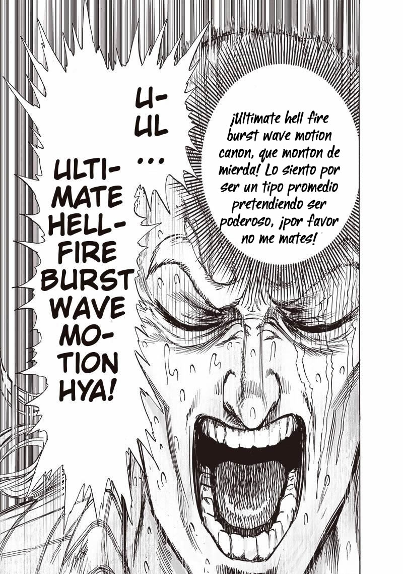 One Punch-Man Capitulo 197: ULTIMATE HELLFIRE BURST WAVE MOTION PURGATORY CANNON página 21