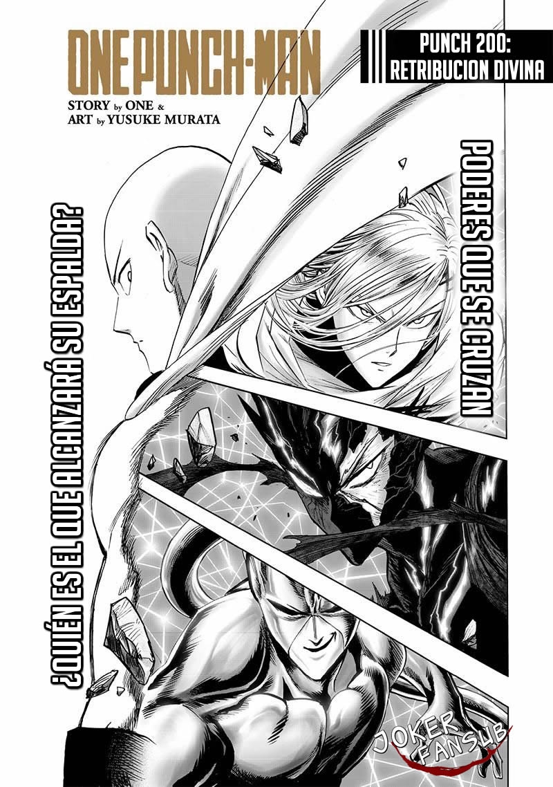 One Punch-Man Capitulo 199: Retribución divina página 2
