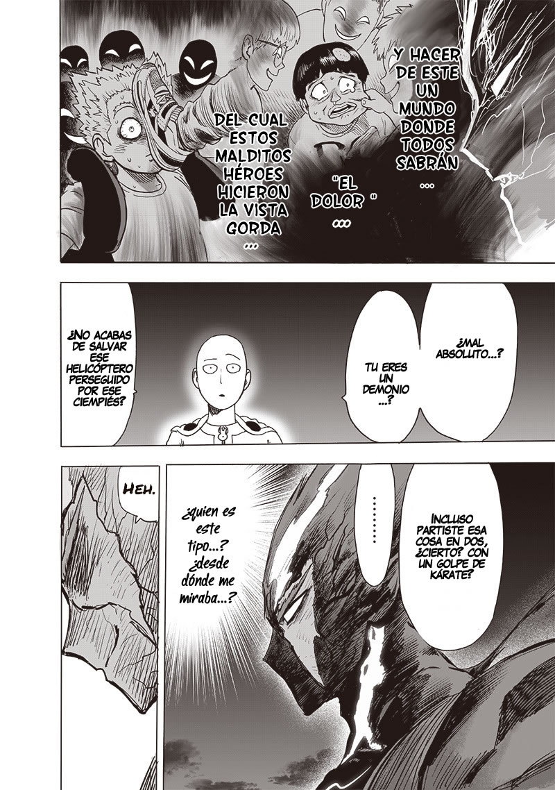 One Punch-Man Capitulo 204: Sensación de hundimiento página 10