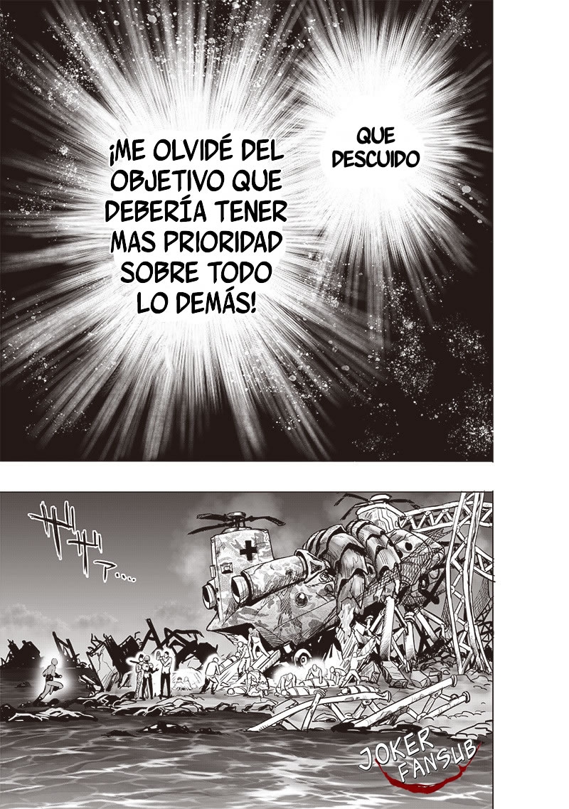 One Punch-Man Capitulo 204: Sensación de hundimiento página 22