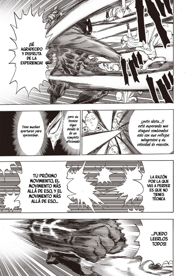 One Punch-Man Capitulo 206: Más duro que una montaña página 12