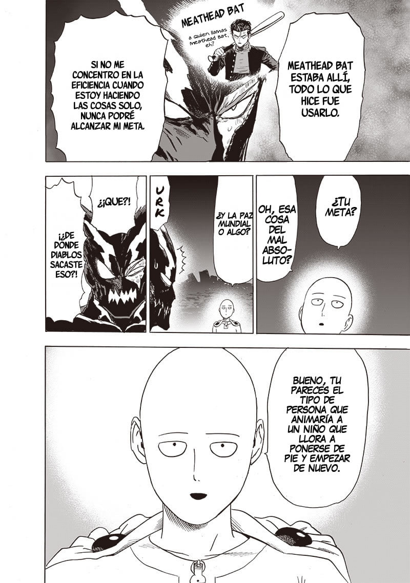 One Punch-Man Capitulo 206: Más duro que una montaña página 4