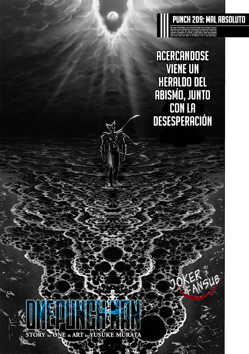 One Punch-Man Capitulo 209: Enésima Potencia página 2