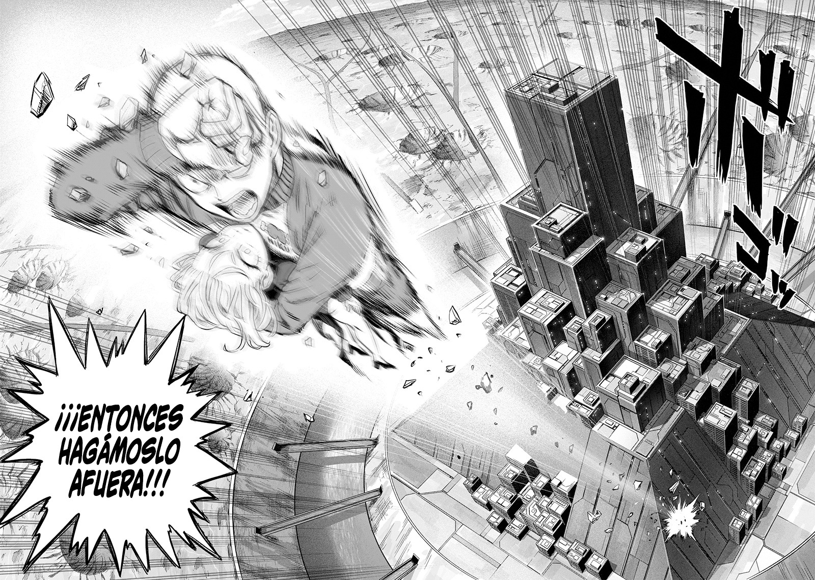 One Punch-Man Capitulo 221: ¡Hazlo afuera! página 25