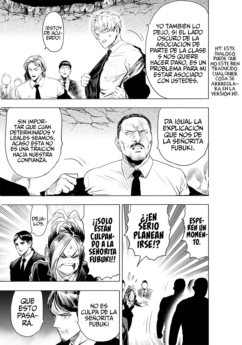 One Punch-Man Capitulo 224: Cuero cabelludo y Fricción página 21