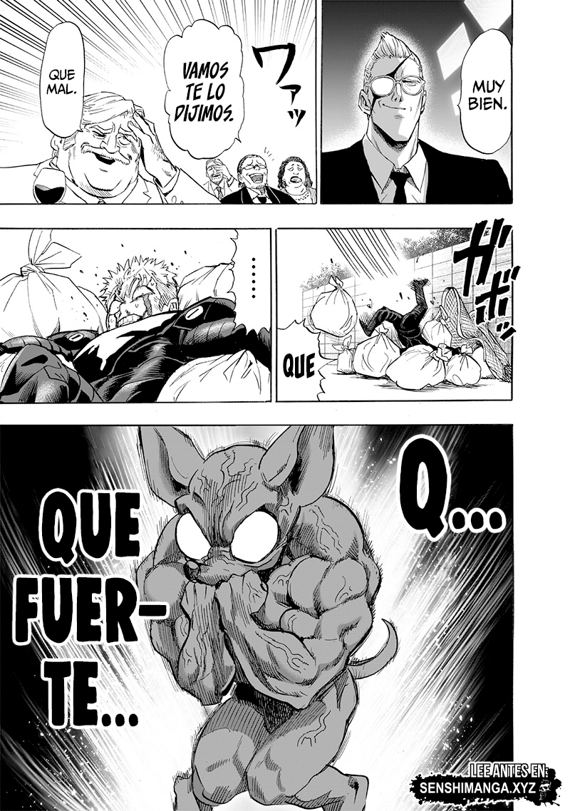One Punch-Man Capitulo 230: Mariposa y Espalda página 11