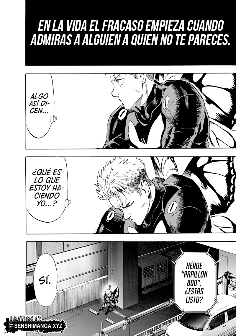One Punch-Man Capitulo 230: Mariposa y Espalda página 2