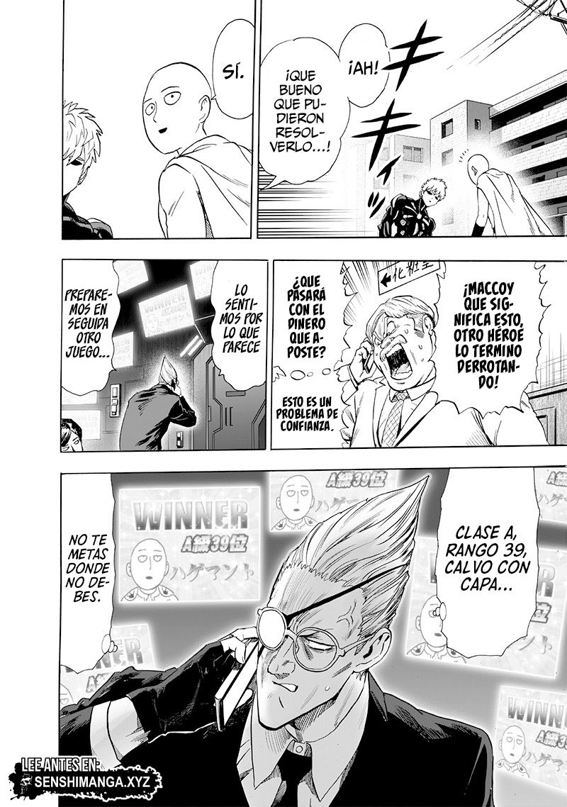 One Punch-Man Capitulo 230: Mariposa y Espalda página 29