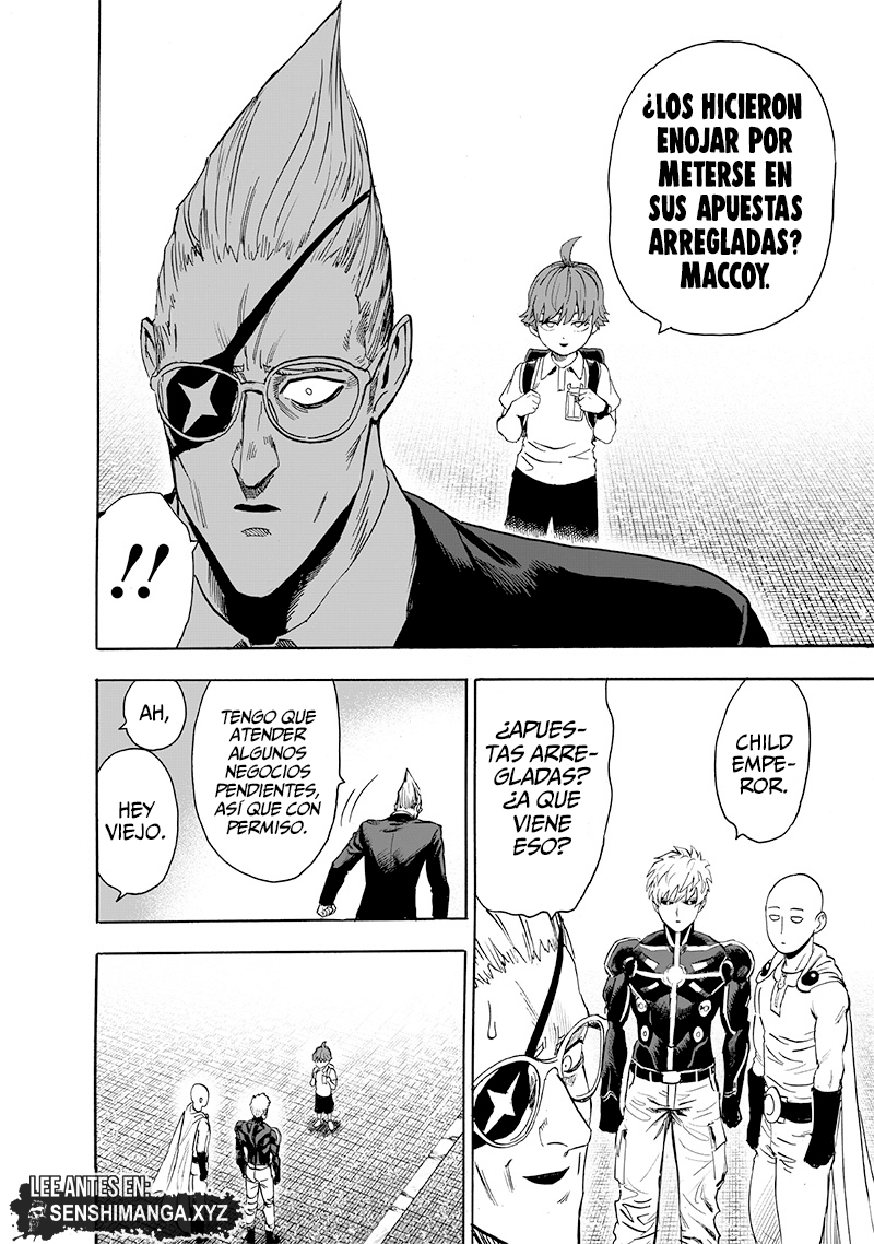 One Punch-Man Capitulo 230: Mariposa y Espalda página 31