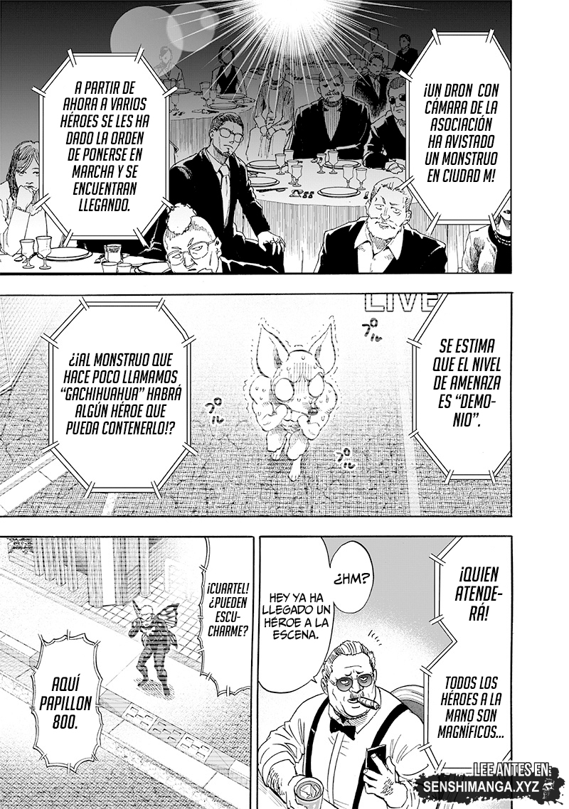 One Punch-Man Capitulo 230: Mariposa y Espalda página 5