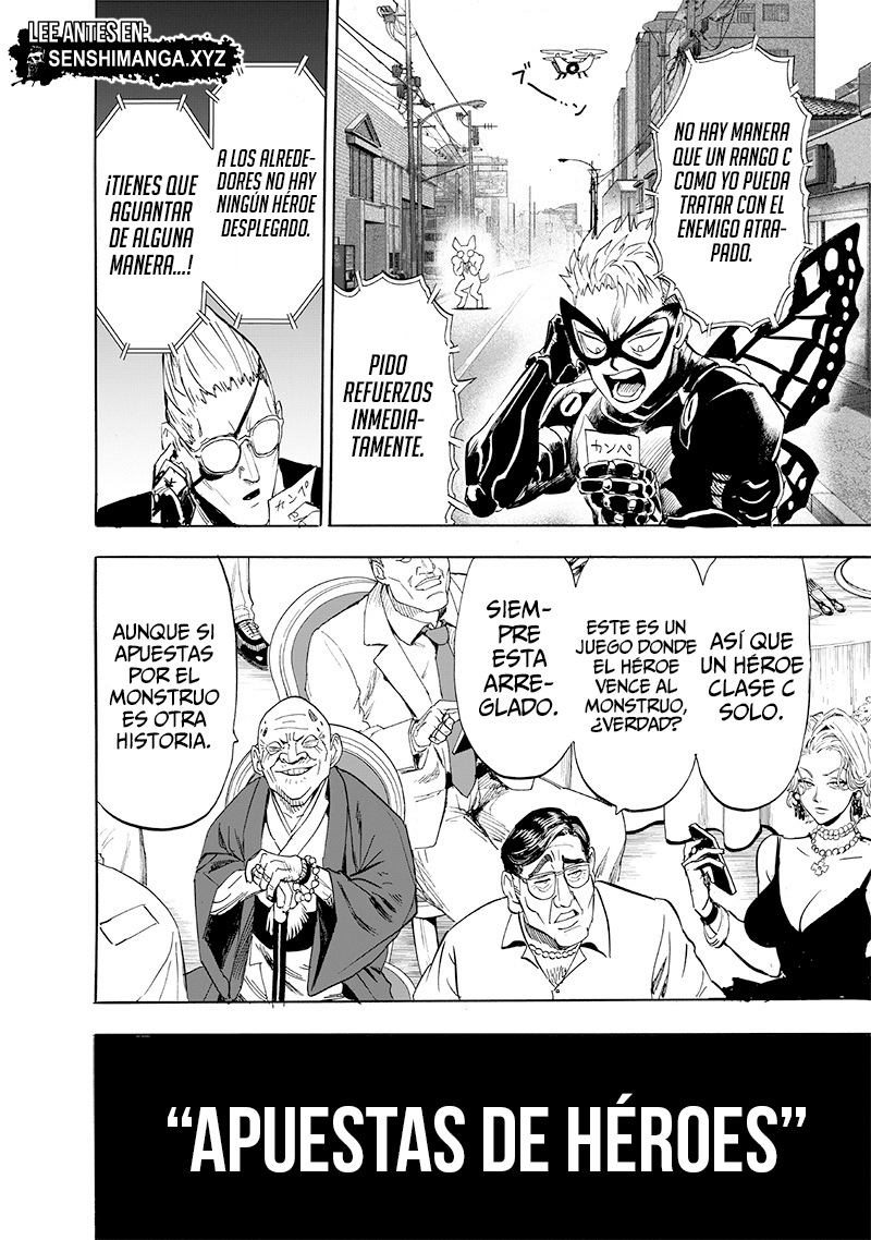 One Punch-Man Capitulo 230: Mariposa y Espalda página 6