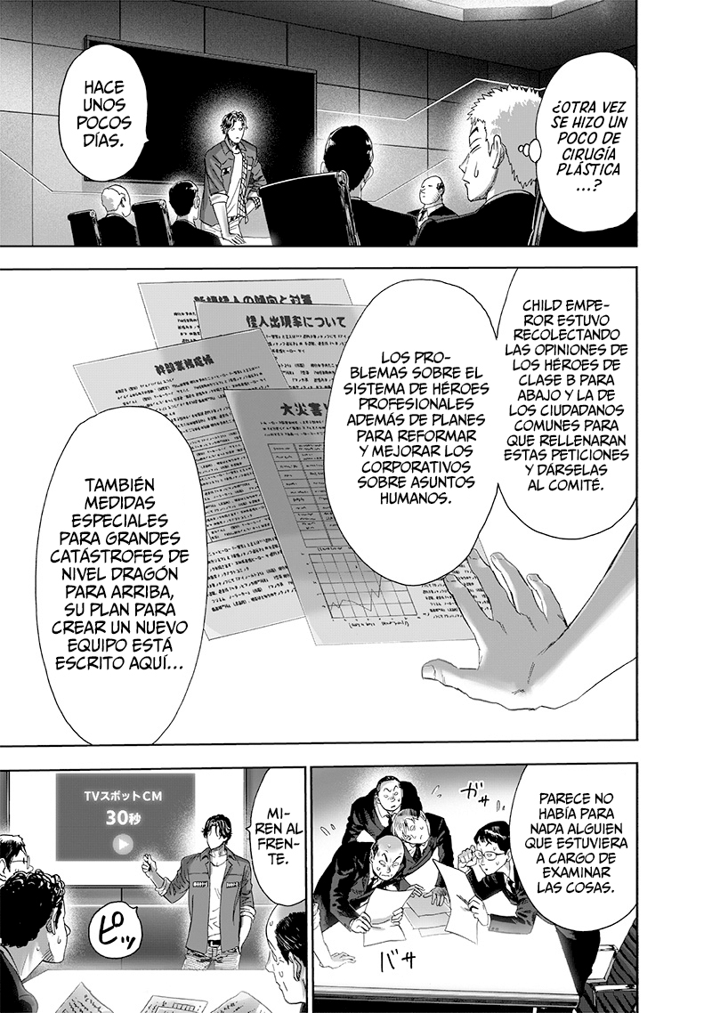 One Punch-Man Capitulo 233: Proyecto página 23