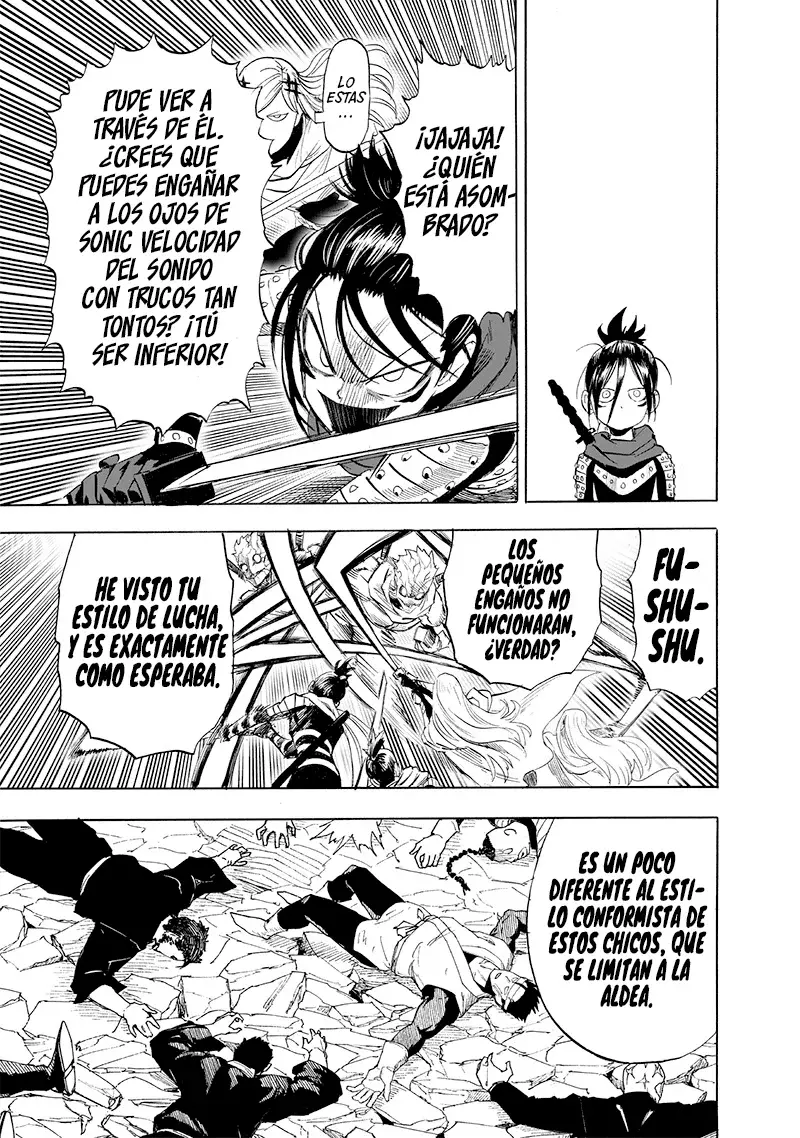 One Punch-Man Capitulo 237.7: Genjutsu página 7