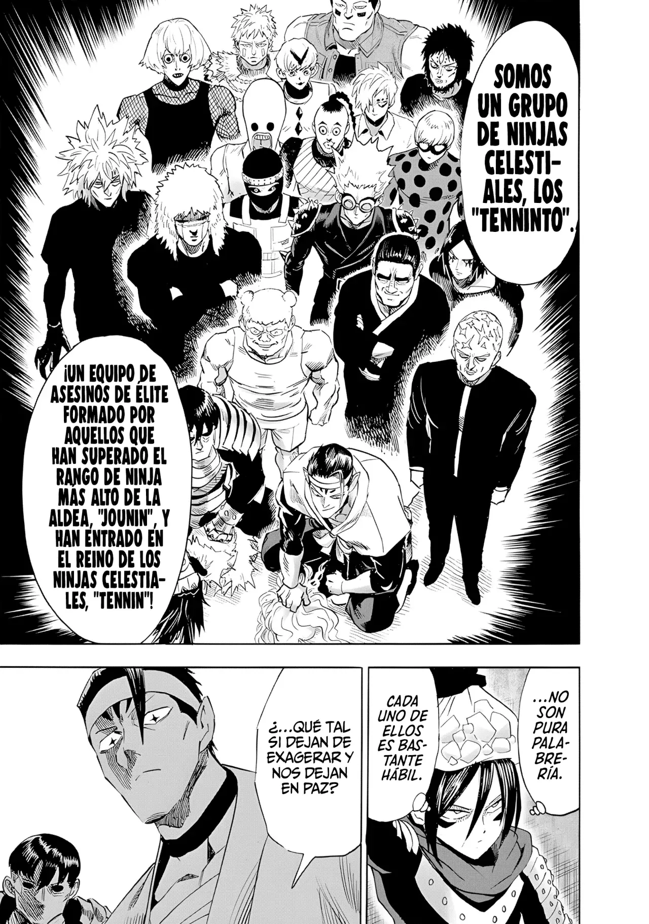 One Punch-Man Capitulo 238: Tenninto (Redibujo) página 9