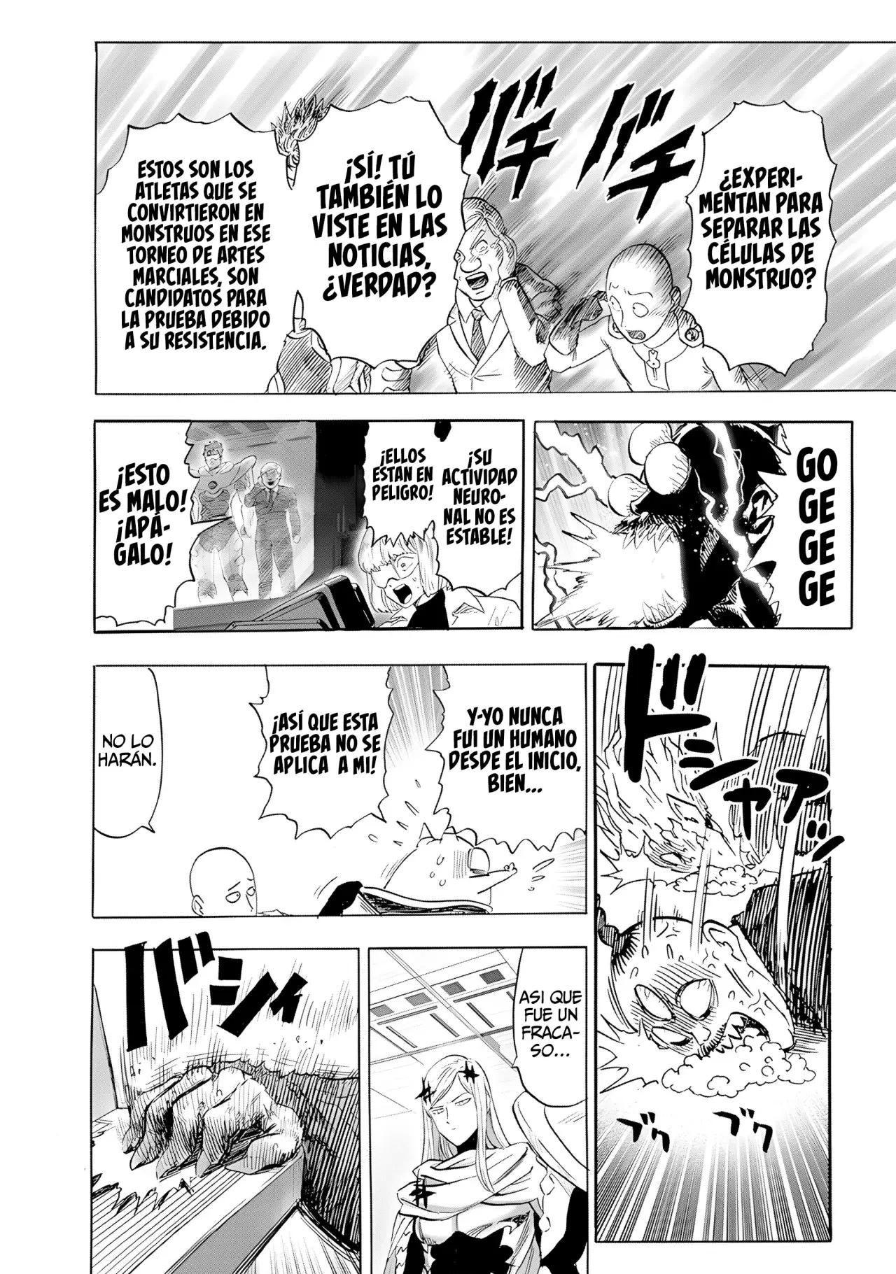 One Punch-Man Capitulo 239: Amenaza página 14