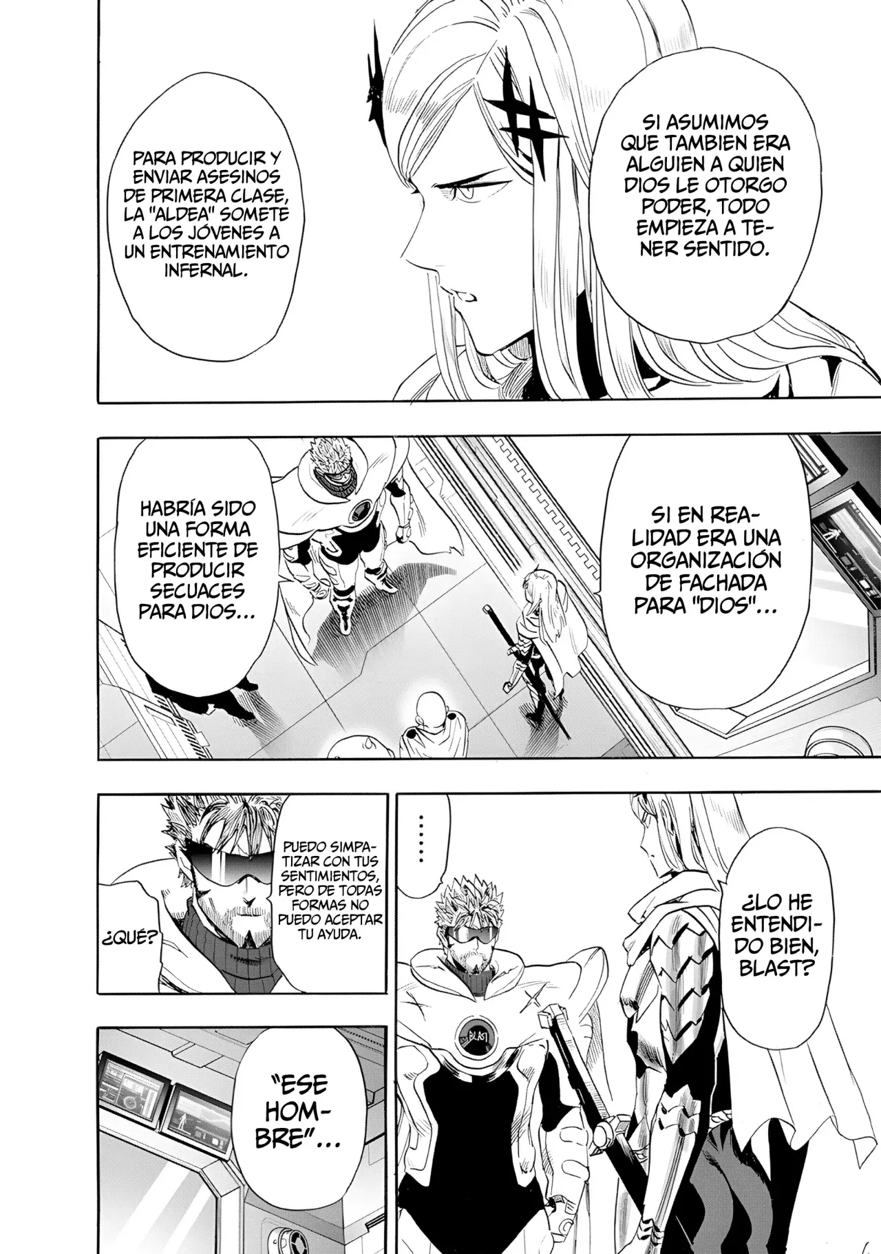 One Punch-Man Capitulo 239: Amenaza página 8