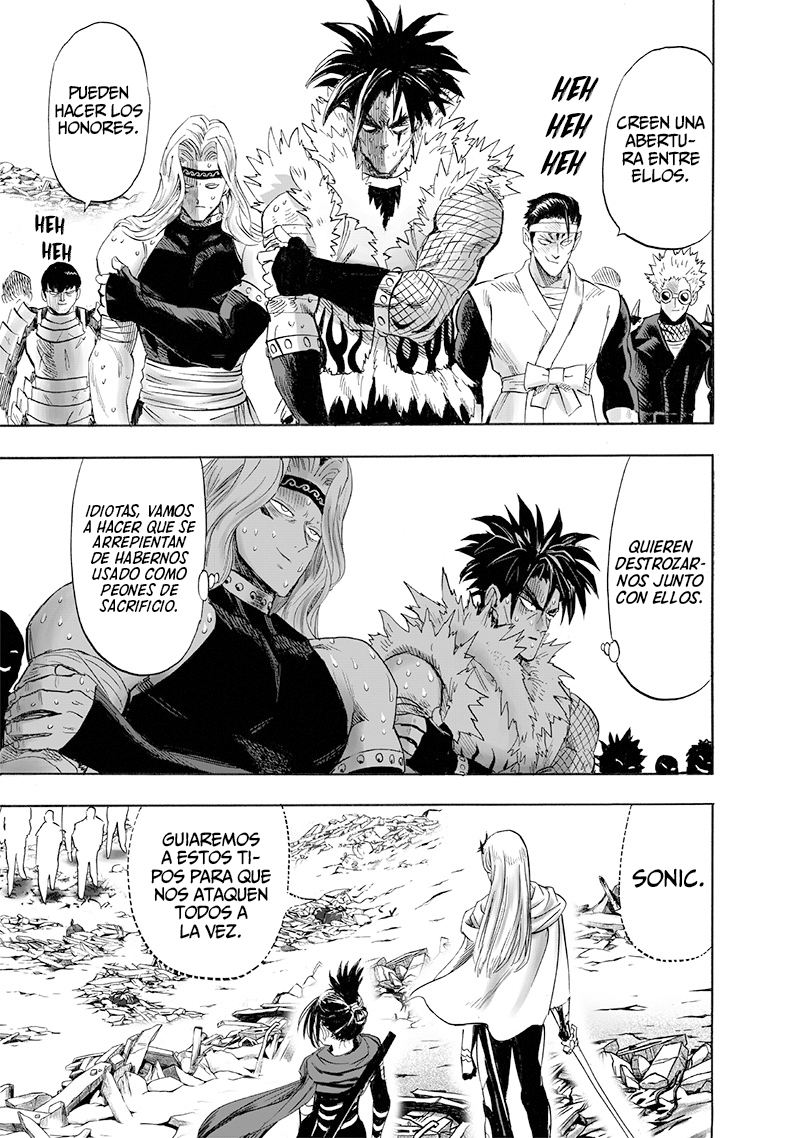 One Punch-Man Capitulo 241: Velocidad del sonido y Velocidad de la luz página 3
