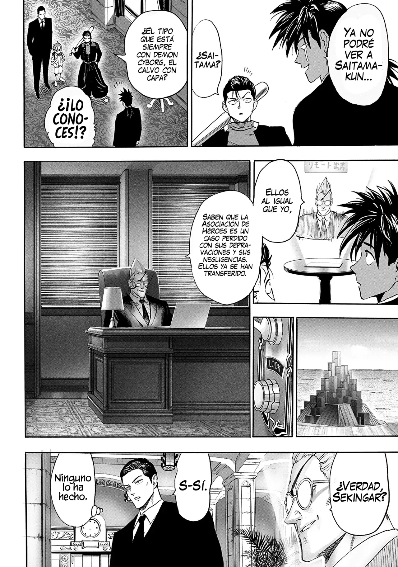 One Punch-Man Capitulo 246: Neo líderes página 5