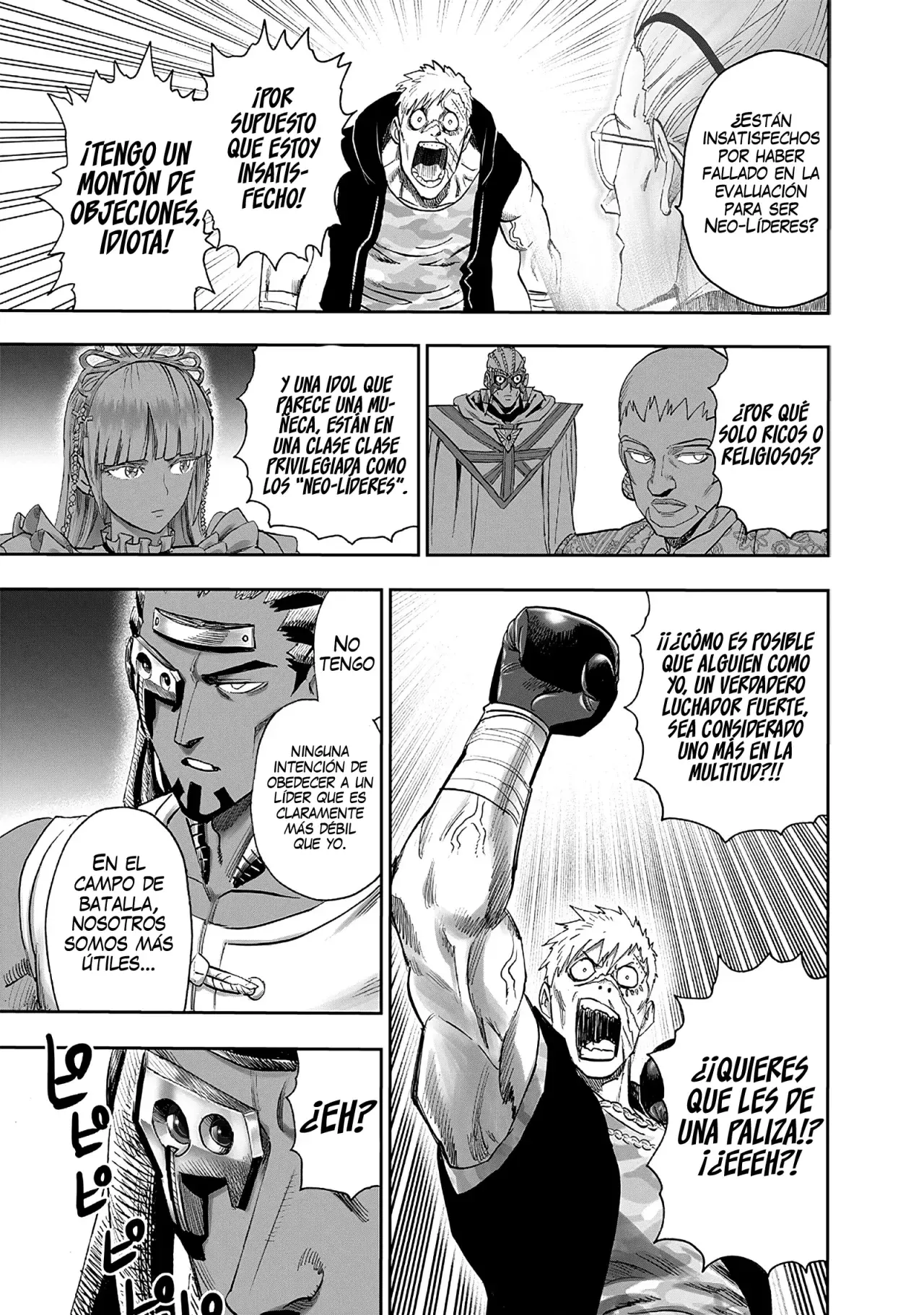One Punch-Man Capitulo 247: Tipo duro página 10