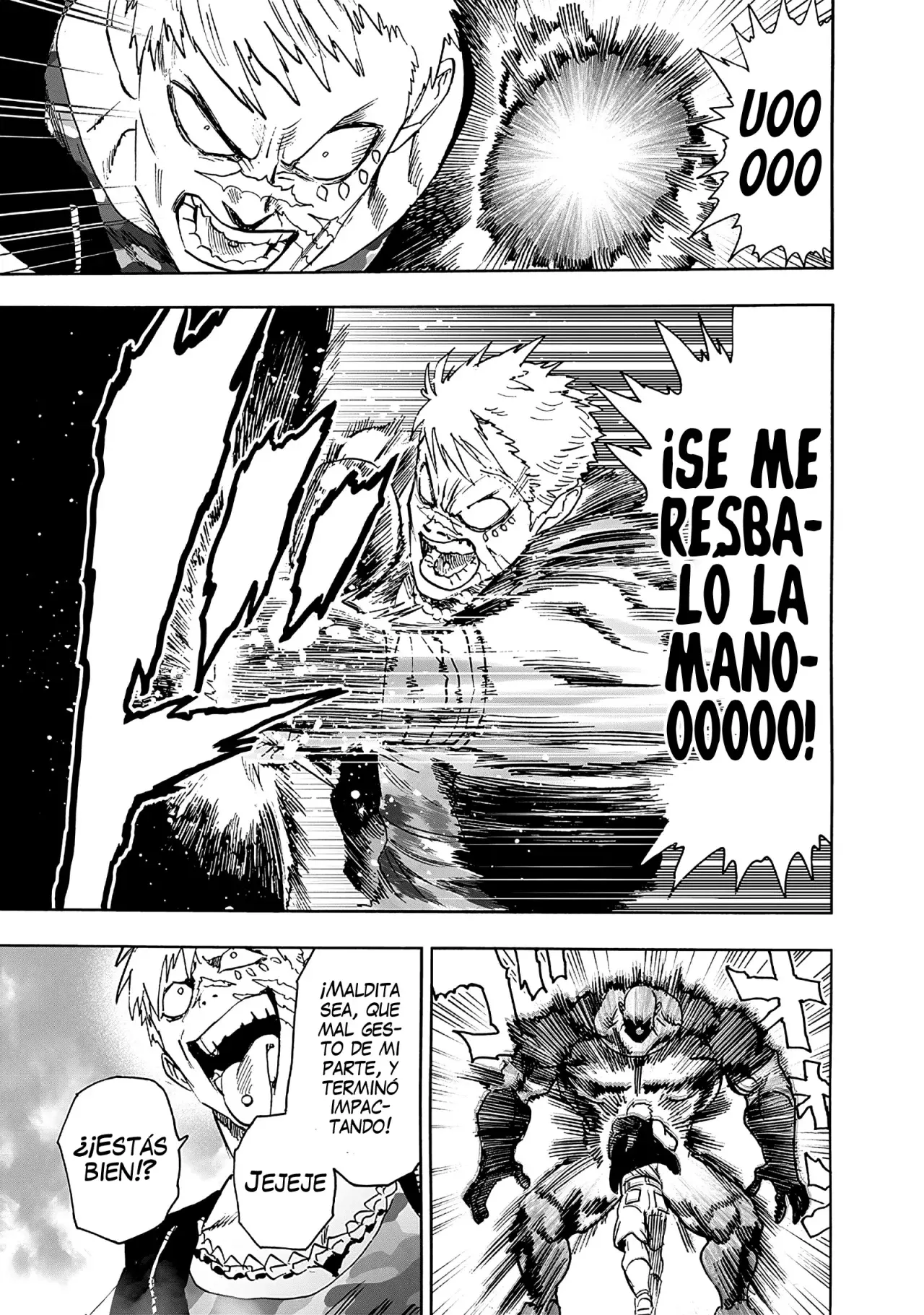 One Punch-Man Capitulo 247: Tipo duro página 14