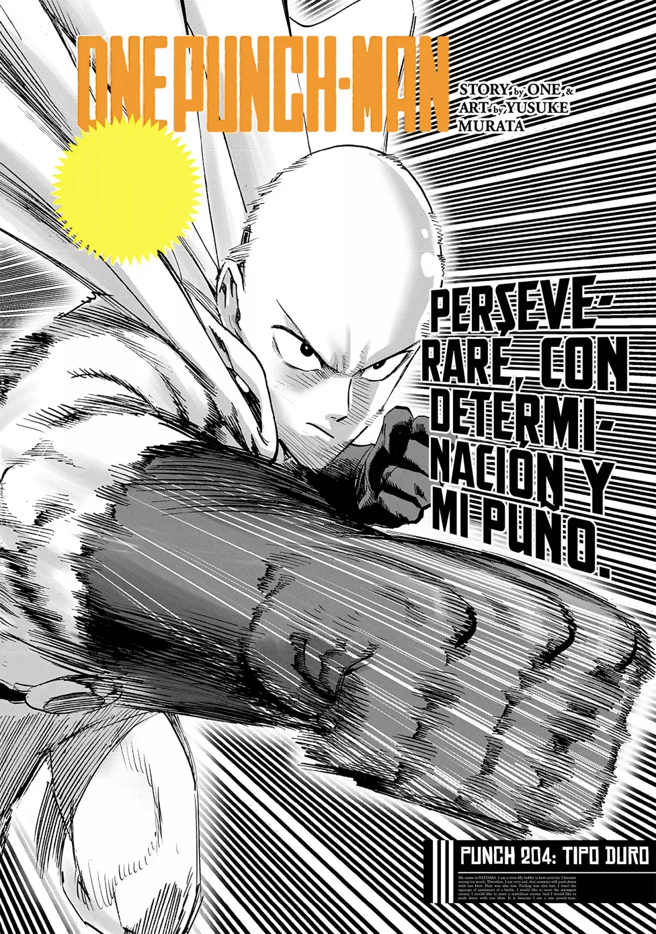One Punch-Man Capitulo 247: Tipo duro página 4