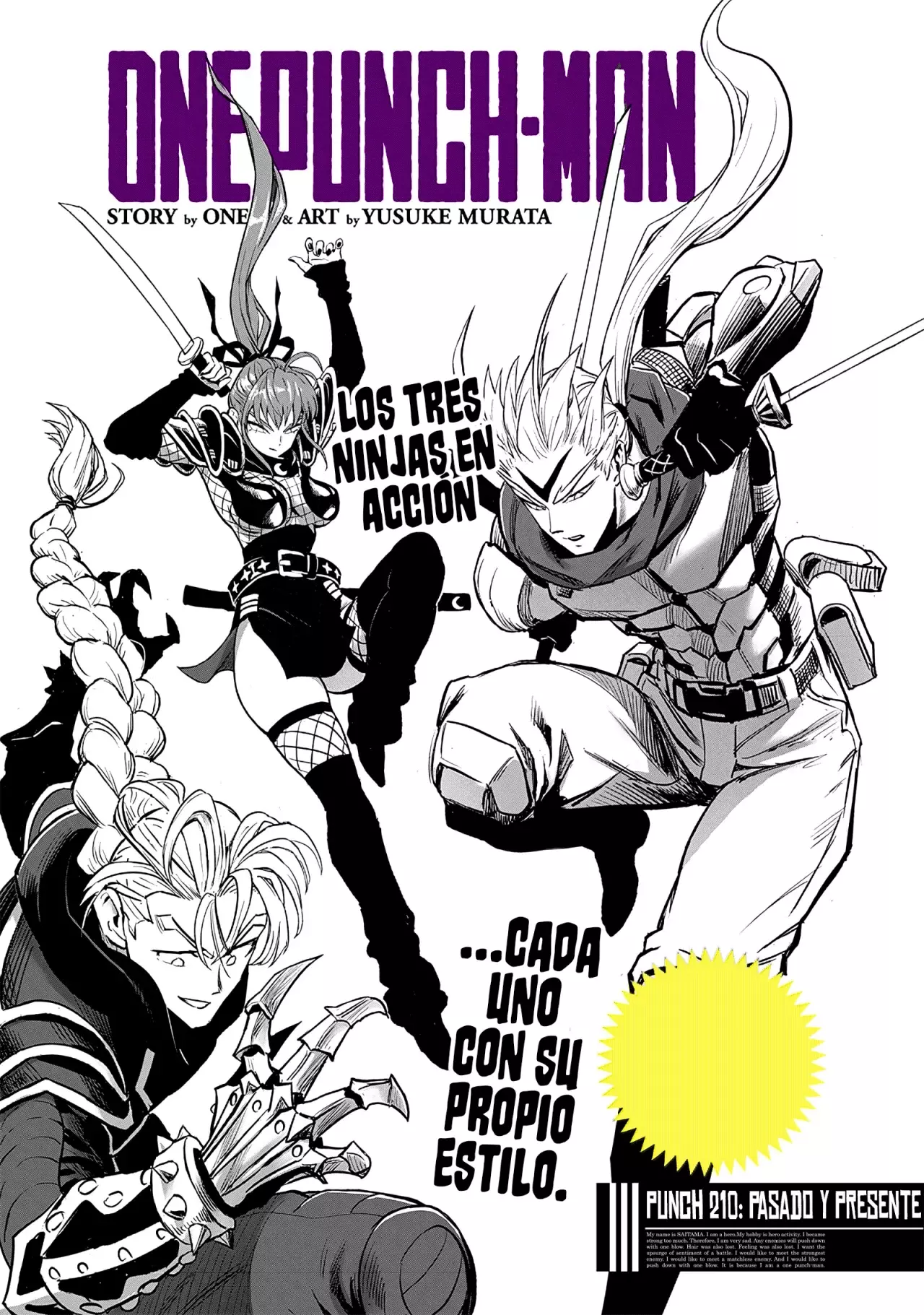 One Punch-Man Capitulo 253: Pasado y presente página 5