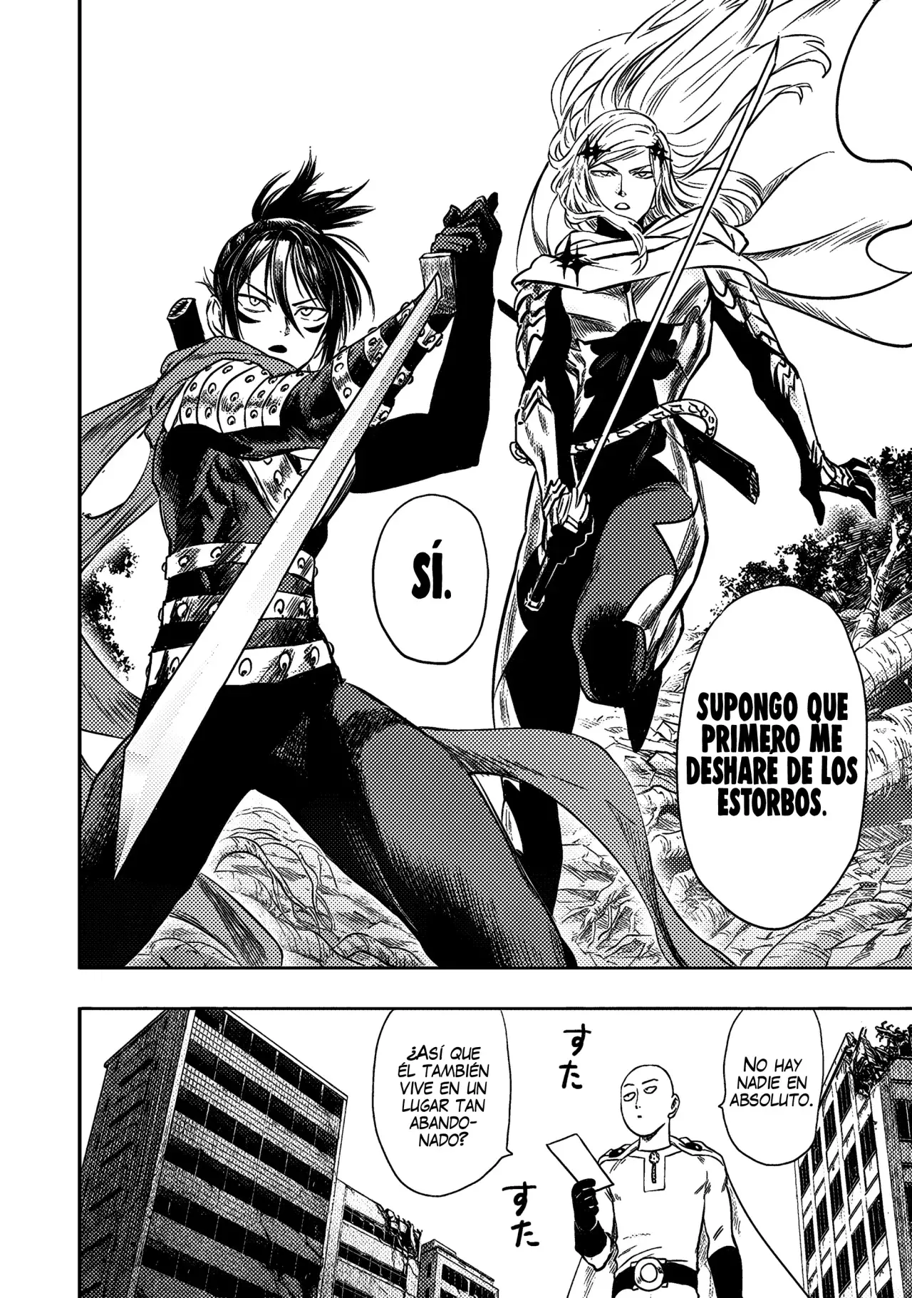 One Punch-Man Capitulo 258: Salvarse por los pelos página 14