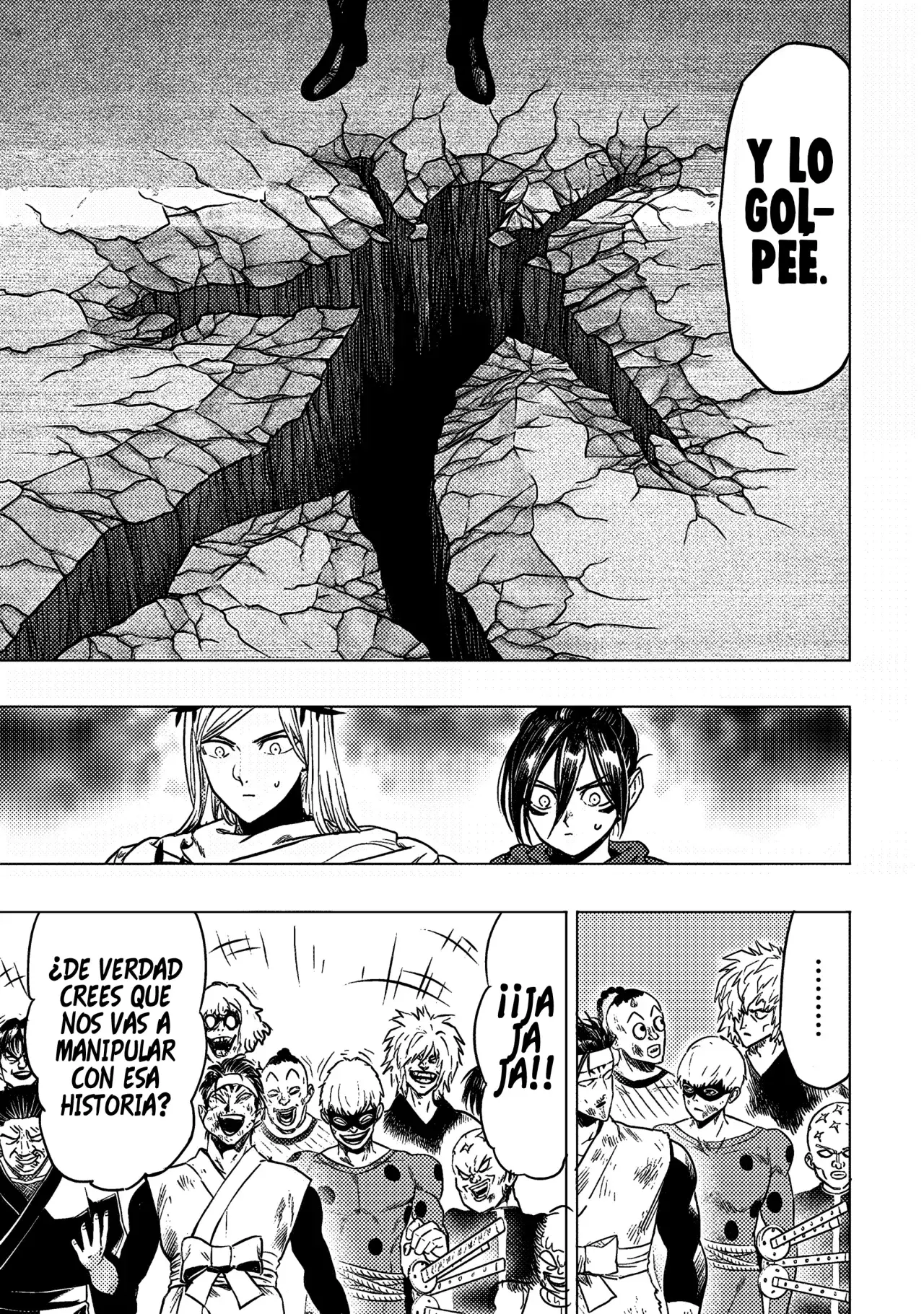 One Punch-Man Capitulo 260: Ojos blancos página 10