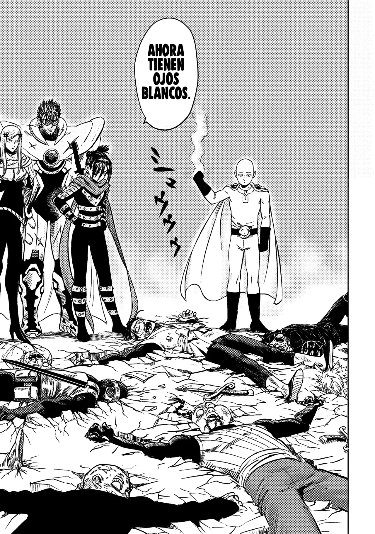One Punch-Man Capitulo 260: Ojos blancos página 12