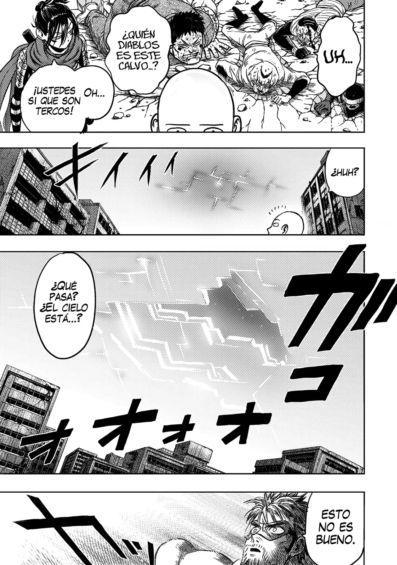 One Punch-Man Capitulo 260: Ojos blancos página 14