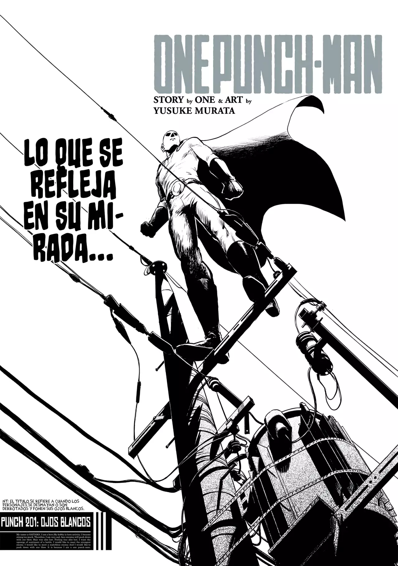 One Punch-Man Capitulo 260: Ojos blancos página 4
