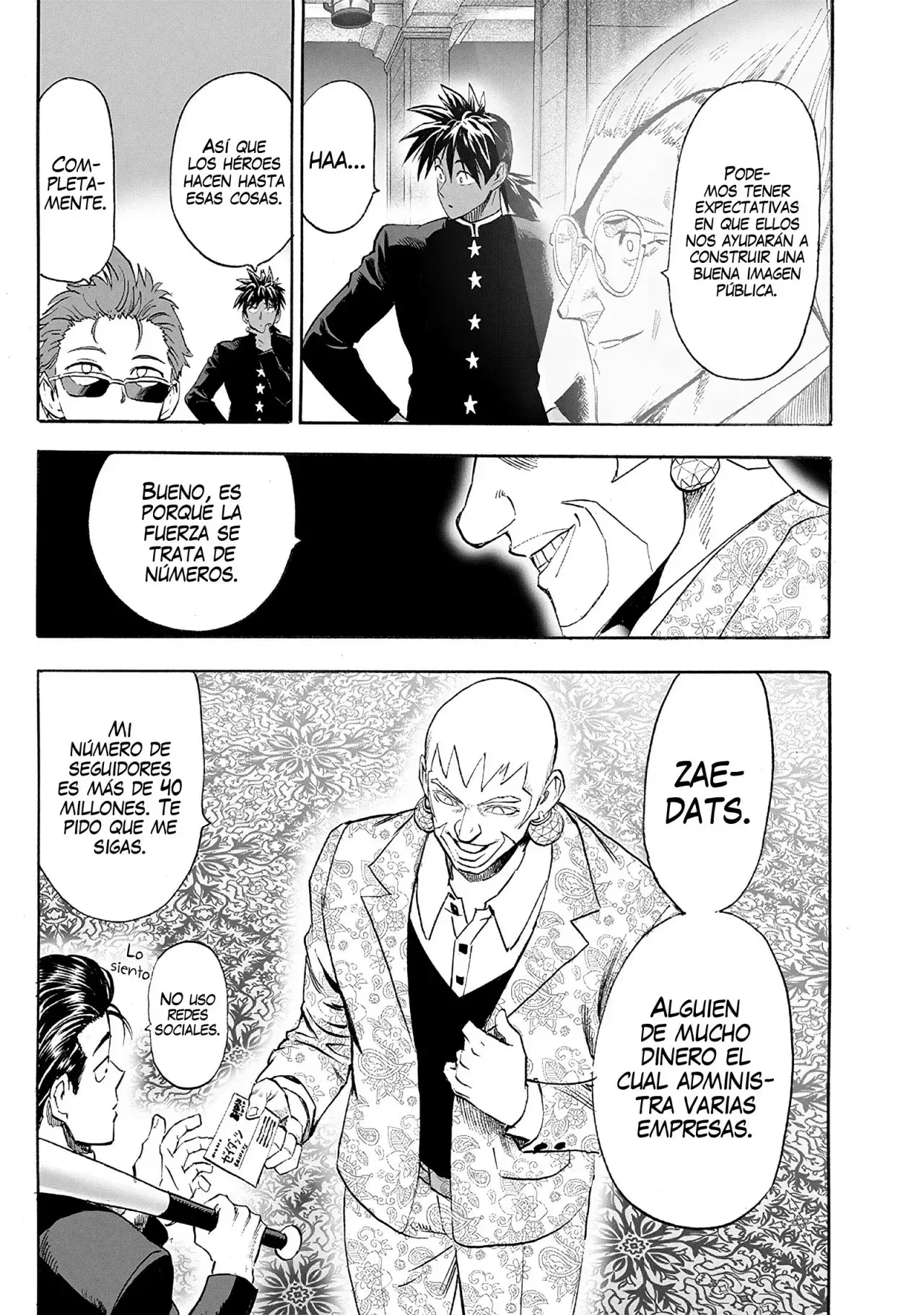 One Punch-Man Capitulo 264: Neo líderes página 14
