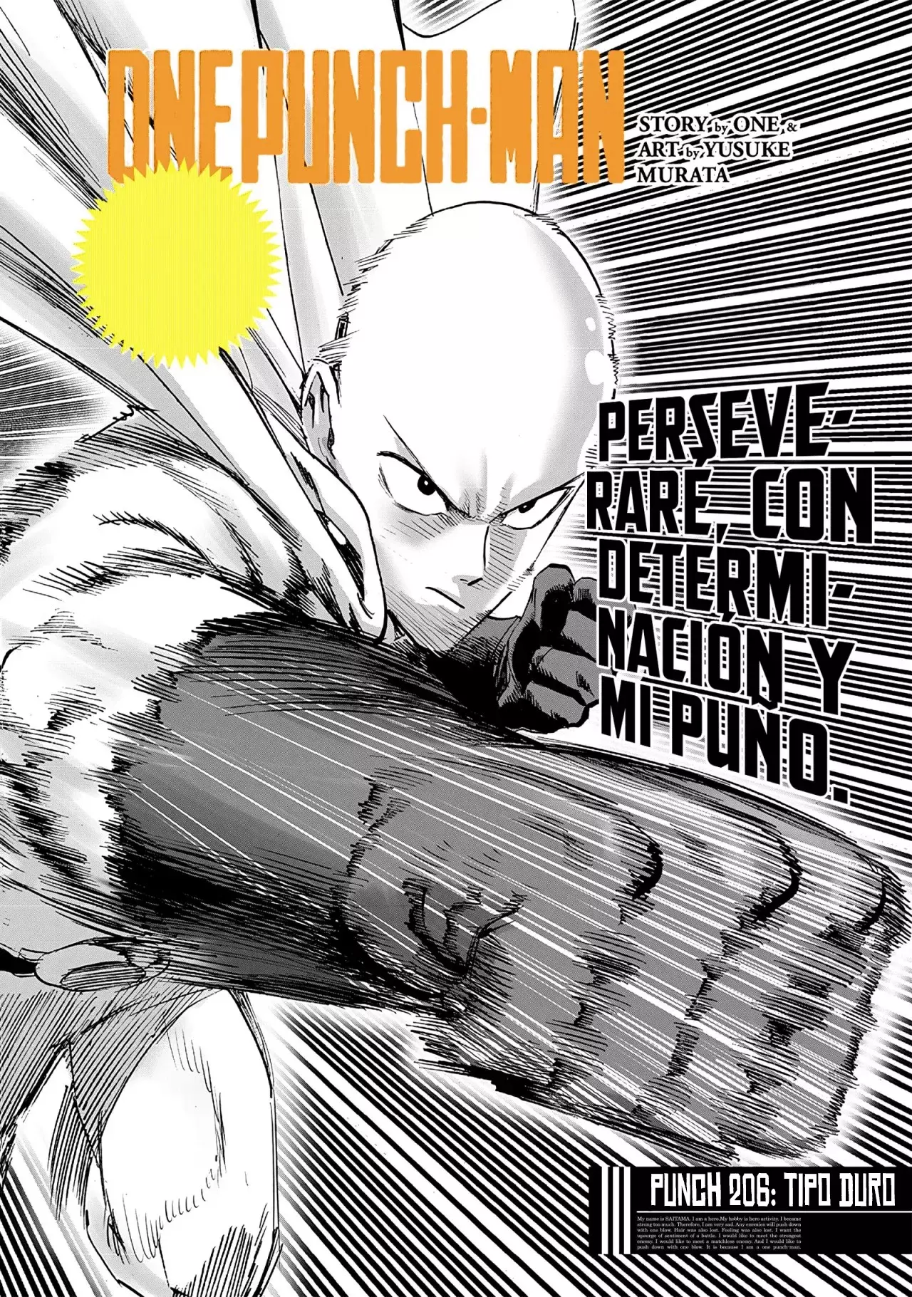One Punch-Man Capitulo 265: Tipo duro página 4