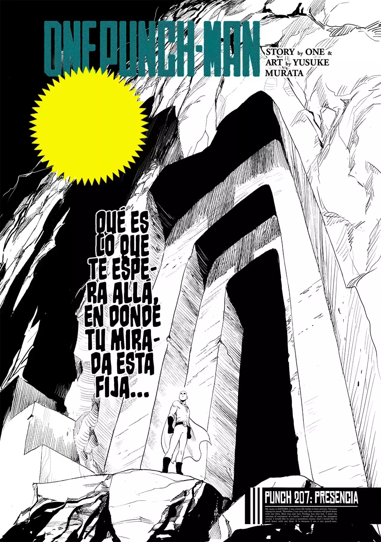 One Punch-Man Capitulo 266: Presencia página 4