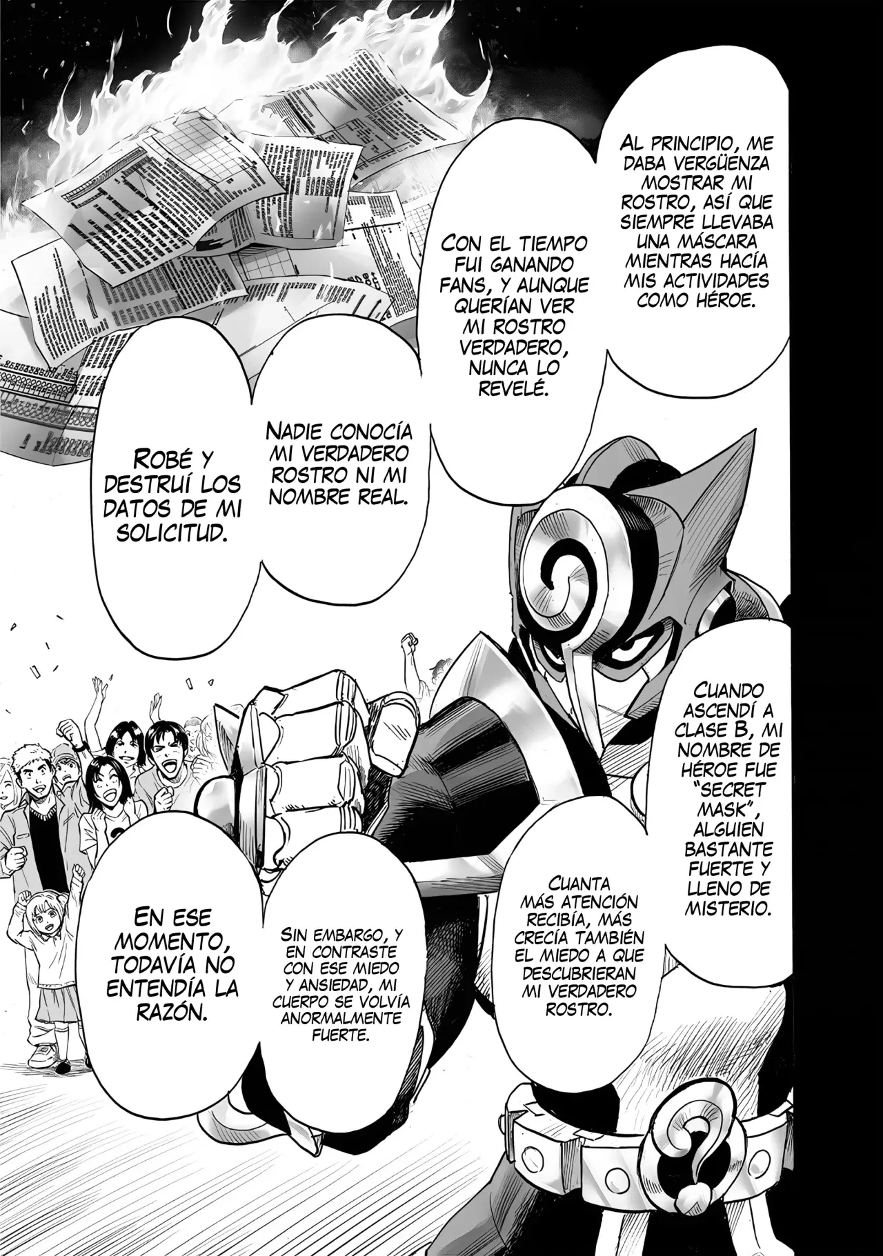 One Punch-Man Capitulo 270: Sweet Mask página 18