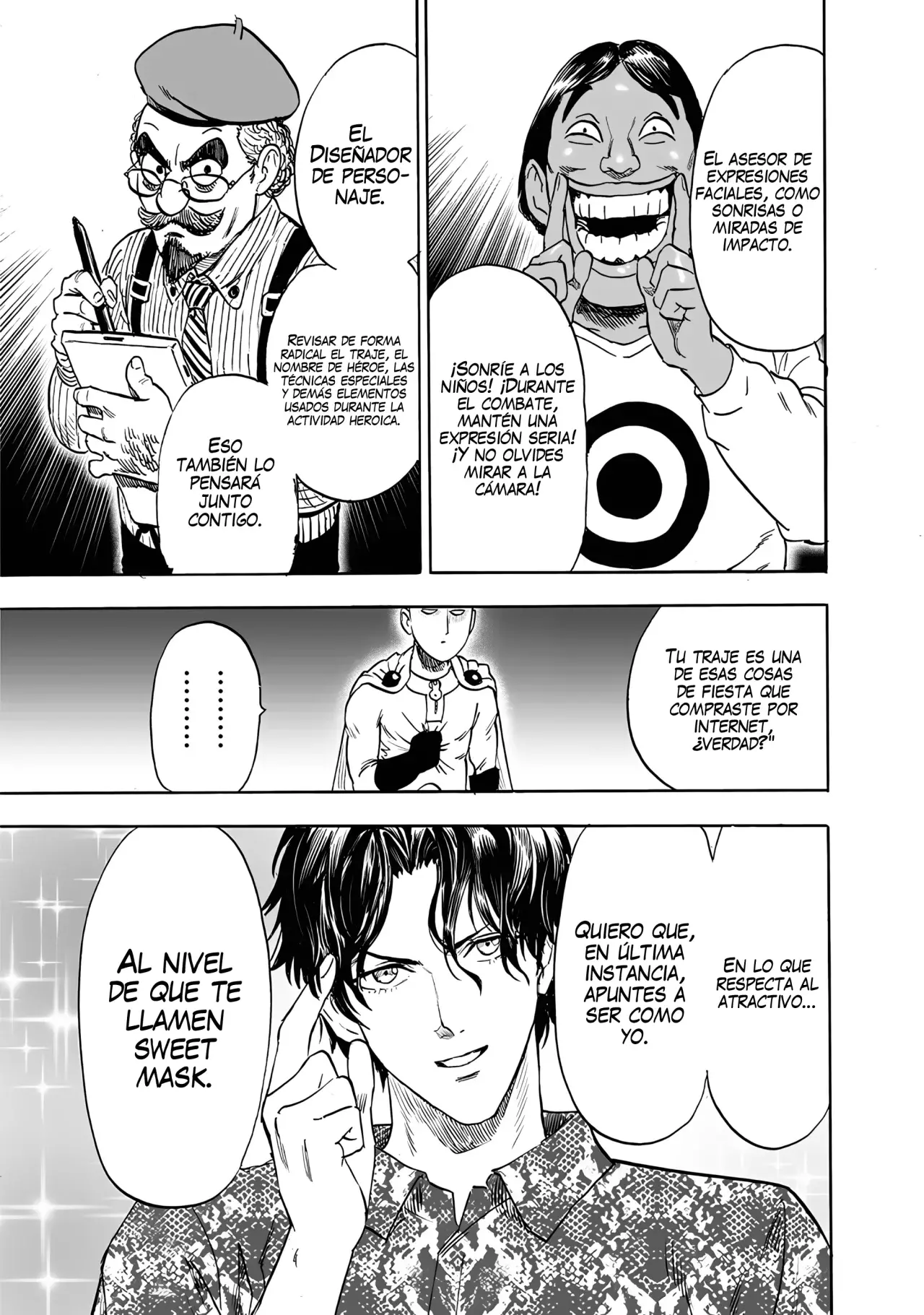 One Punch-Man Capitulo 270: Sweet Mask página 8