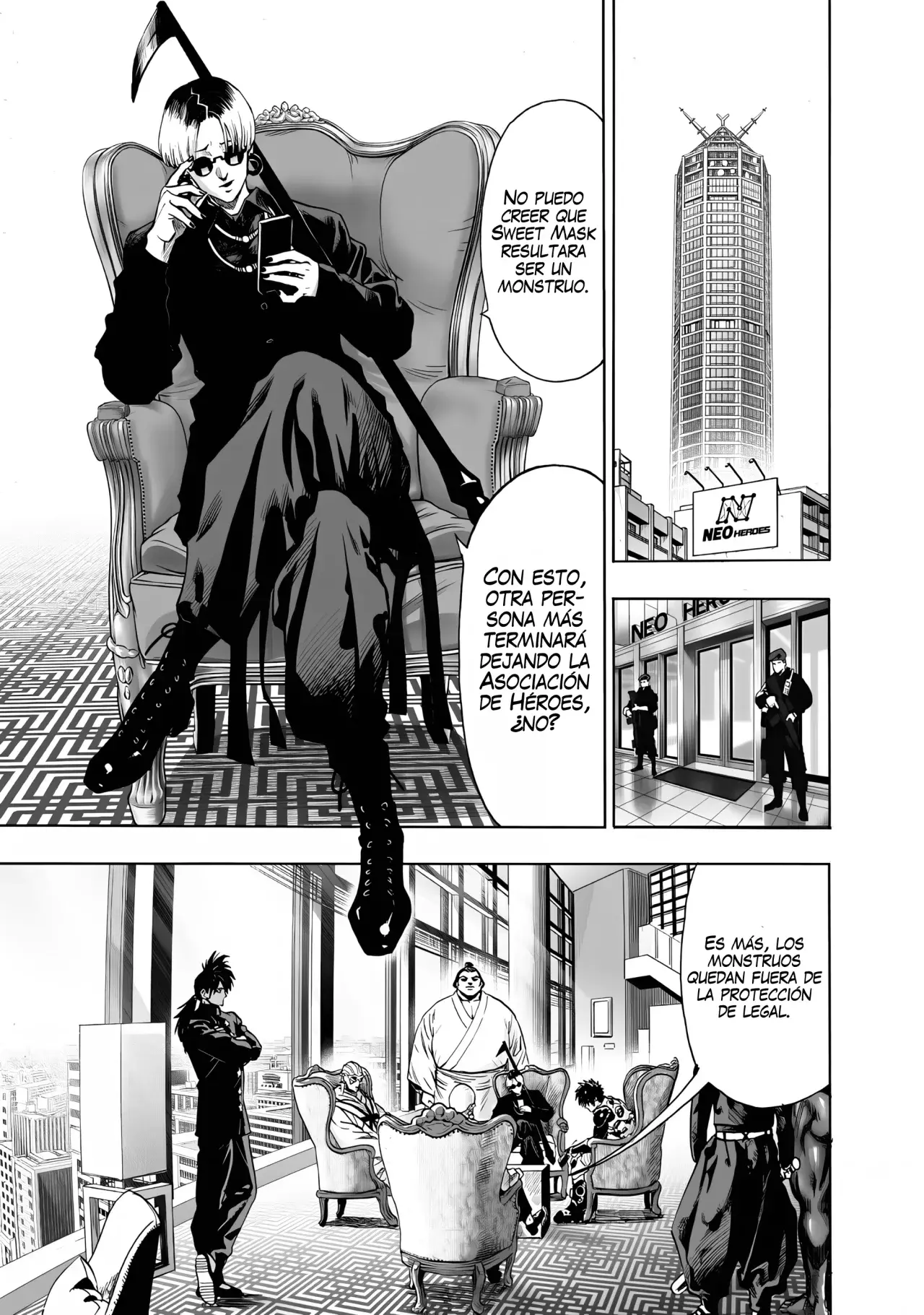 One Punch-Man Capitulo 278: La nueva página 10