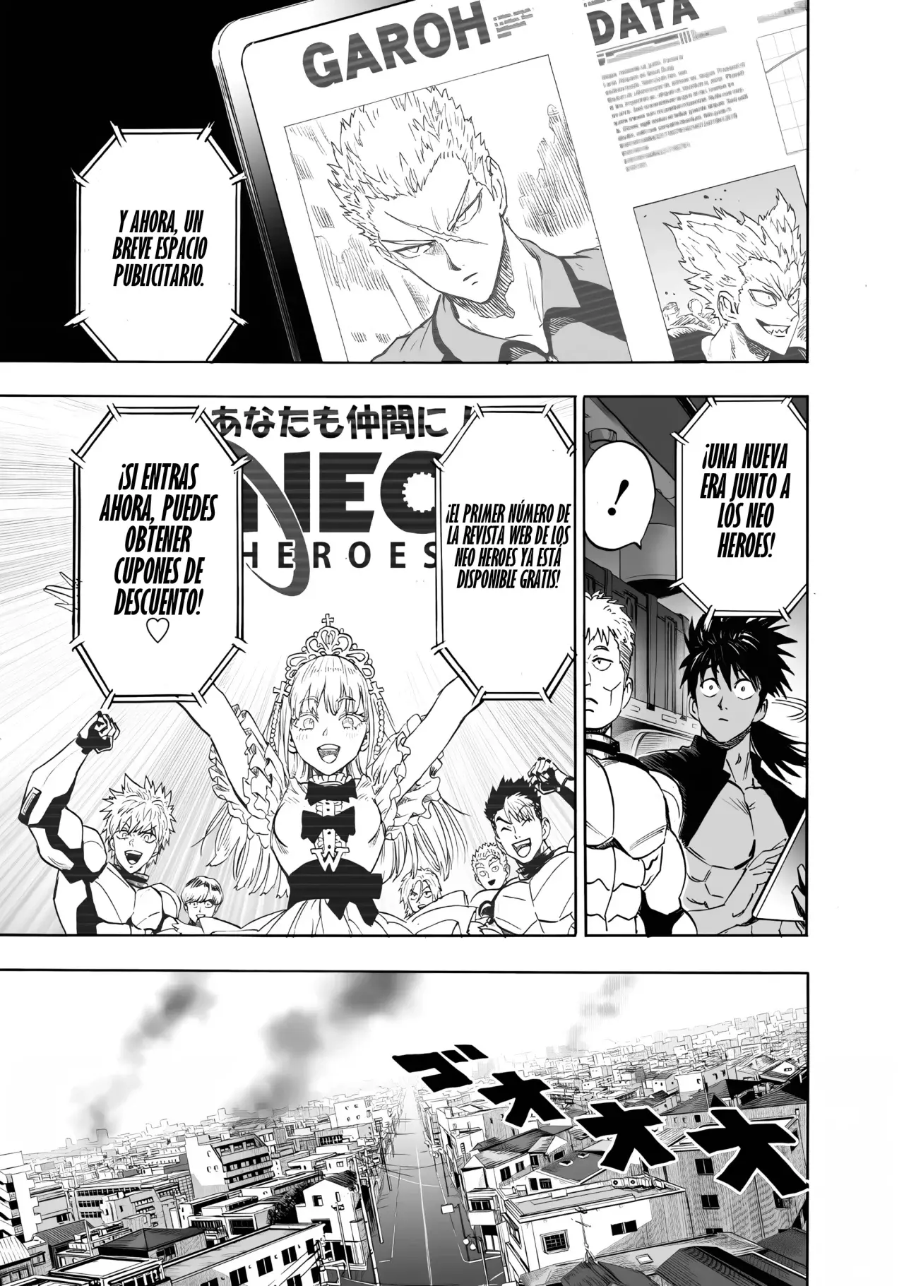 One Punch-Man Capitulo 282: Sangre nueva página 13