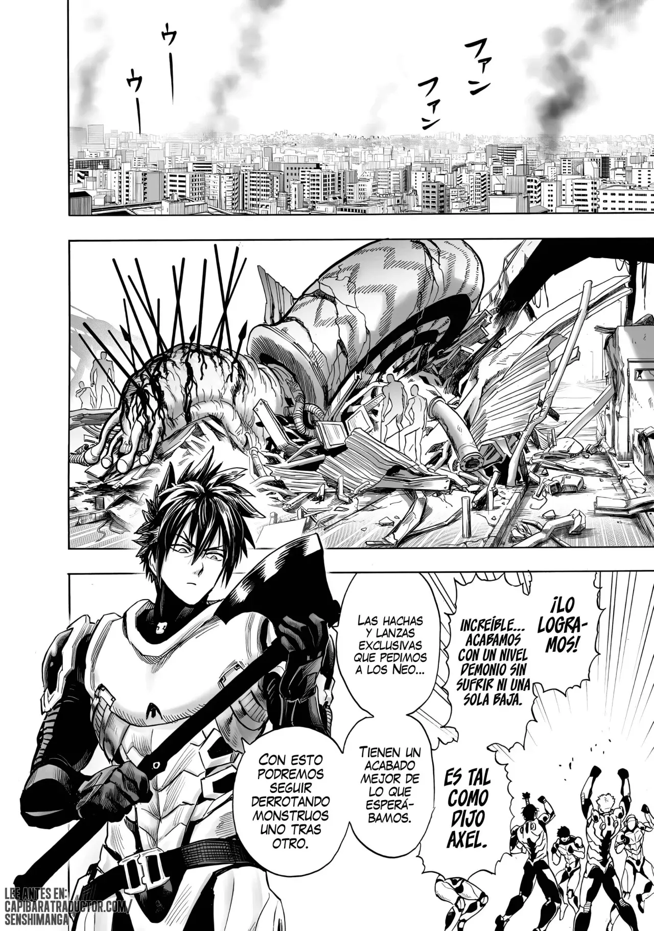One Punch-Man Capitulo 283: Sangre nueva 2 página 7