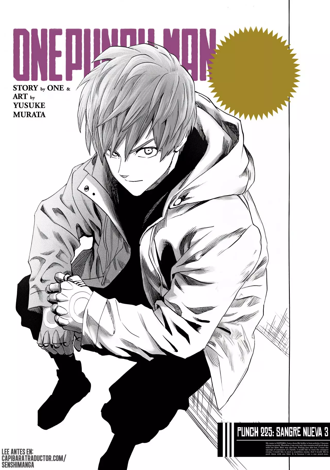One Punch-Man Capitulo 284: Sangre nueva 3 página 4