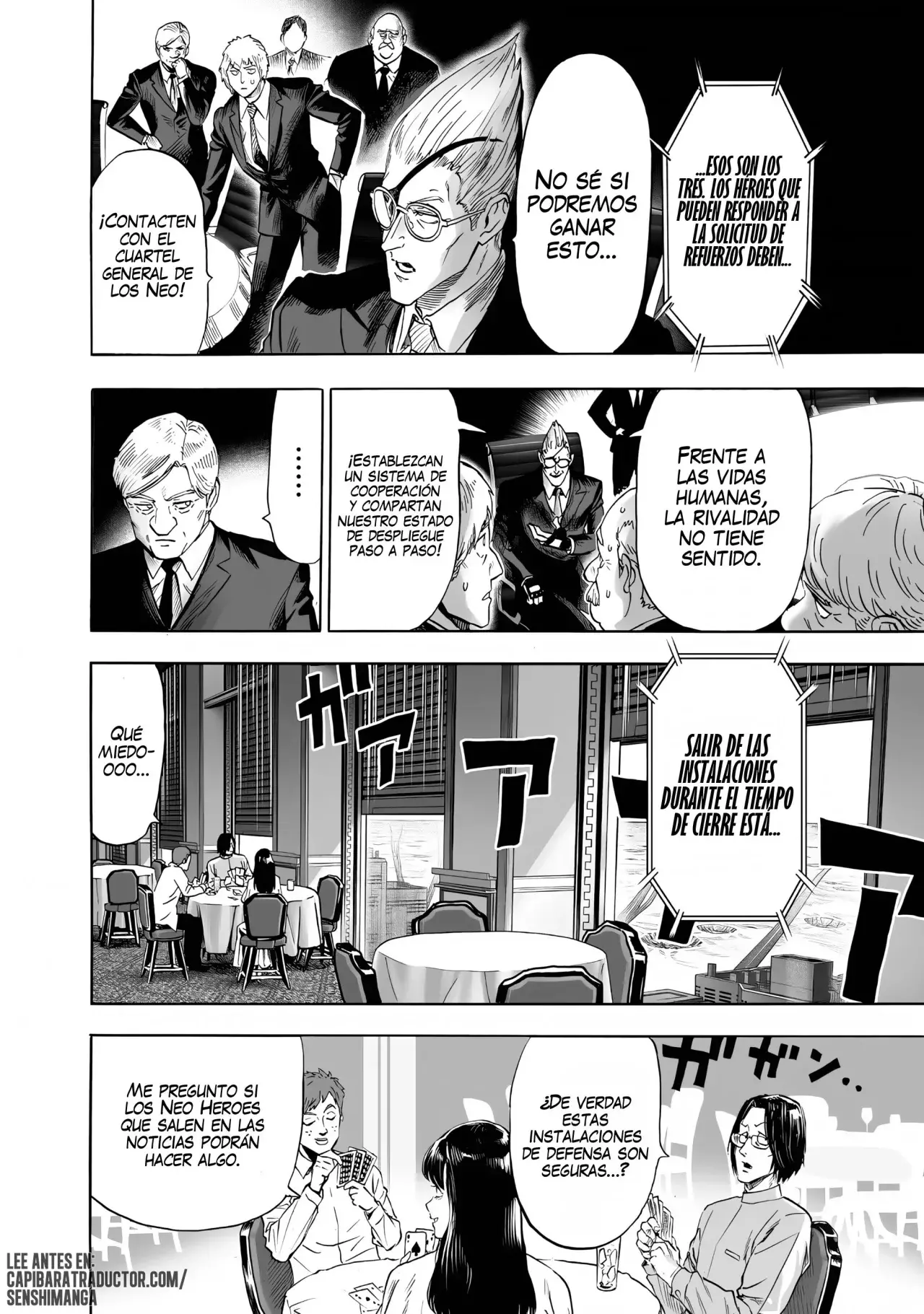 One Punch-Man Capitulo 285: Poder devastador página 17