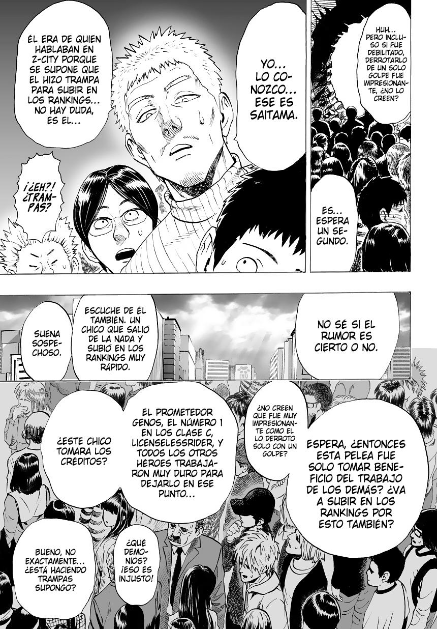 One Punch-Man Capitulo 35.5: Porque está Lloviendo página 16