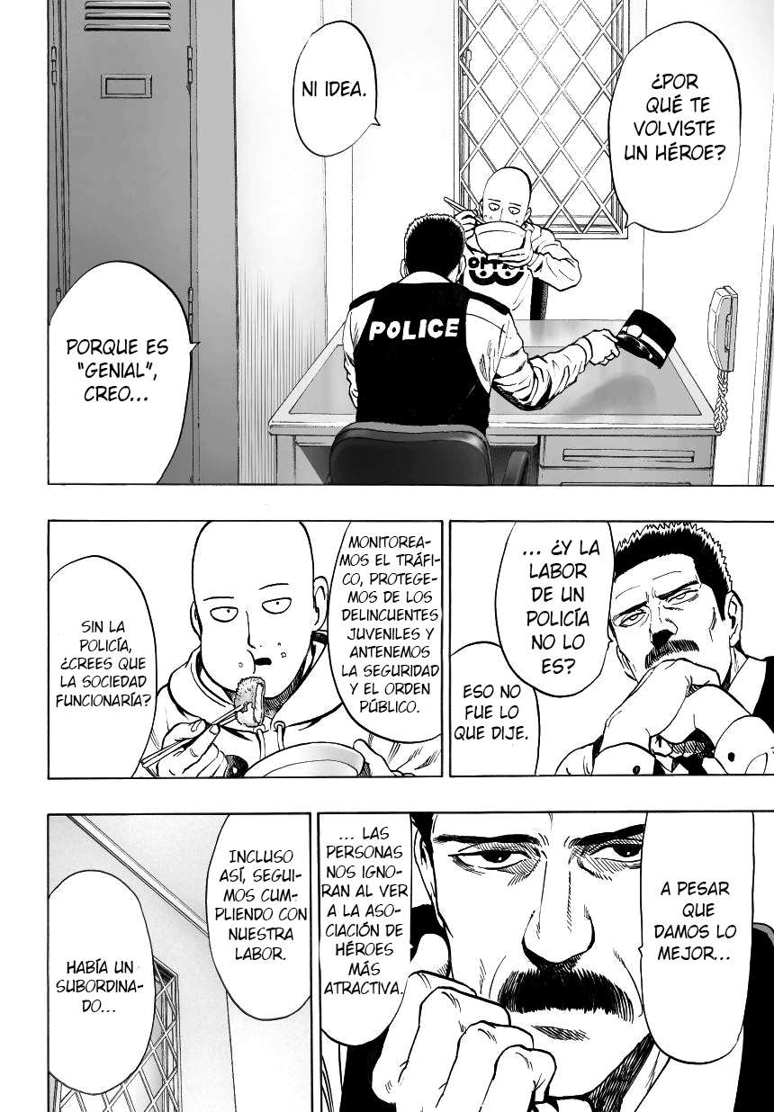 One Punch-Man Capitulo 42.05: Un paseo por la comisaria página 10