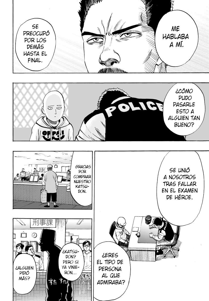 One Punch-Man Capitulo 42.05: Un paseo por la comisaria página 12
