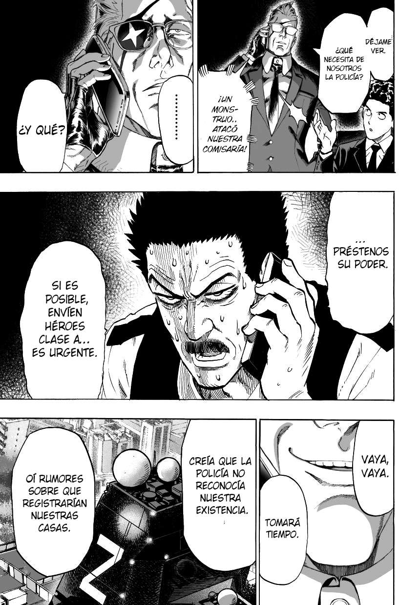 One Punch-Man Capitulo 42.05: Un paseo por la comisaria página 19