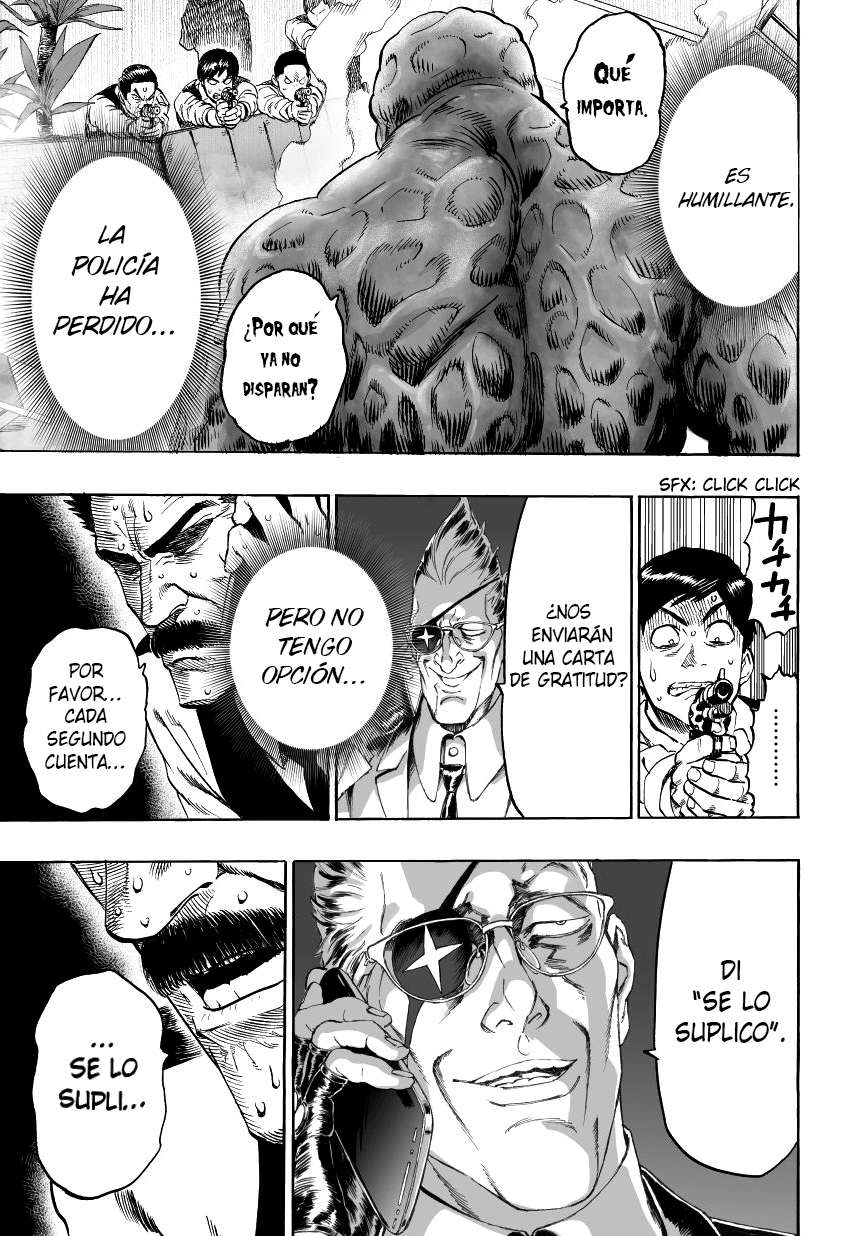 One Punch-Man Capitulo 42.05: Un paseo por la comisaria página 21