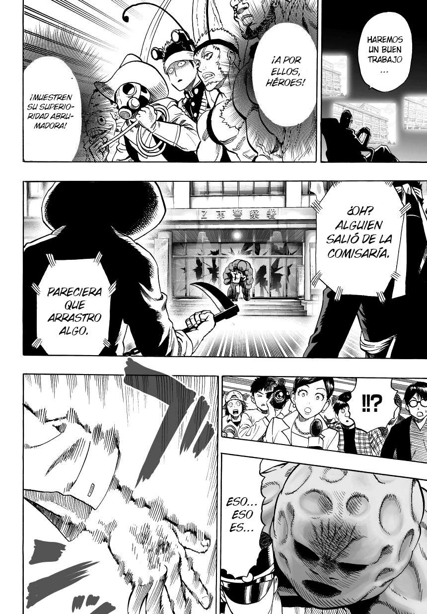 One Punch-Man Capitulo 42.05: Un paseo por la comisaria página 28