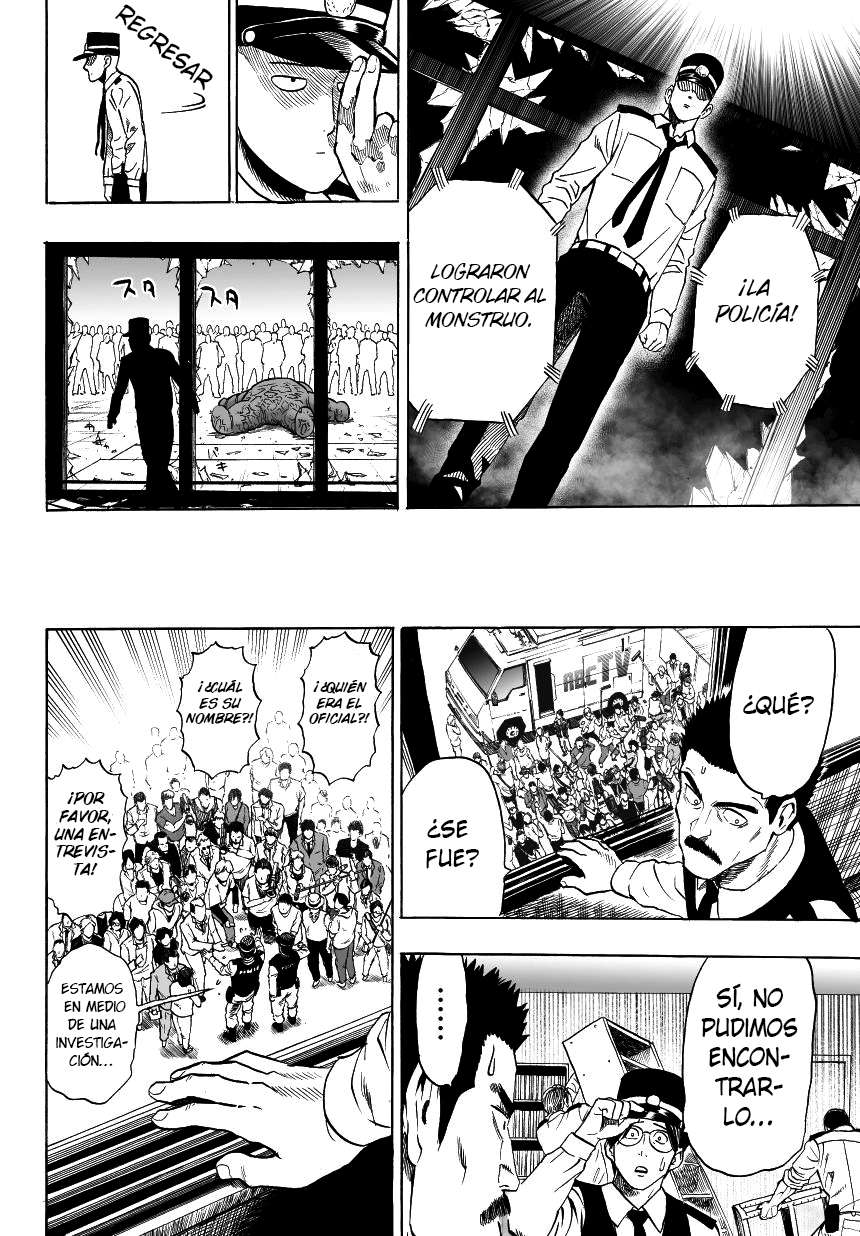 One Punch-Man Capitulo 42.05: Un paseo por la comisaria página 30